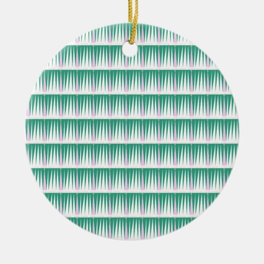 Wonderen van de kerstboom voor de seizoenen keramisch ornament (Voorkant)