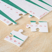 Wonderen van de kerstboom voor de seizoenen legpuzzel (Zijkant)