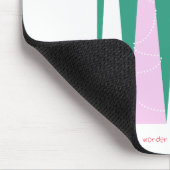 Wonderen van de kerstboom voor de seizoenen muismat (Hoek)