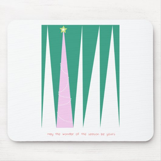 Wonderen van de kerstboom voor de seizoenen muismat (Voorkant)