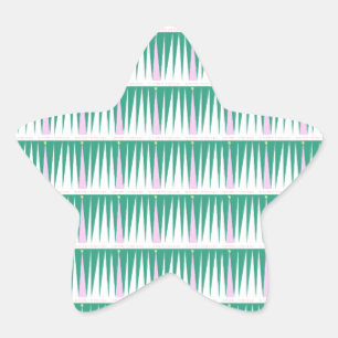 Wonderen van de kerstboom voor de seizoenen ster sticker