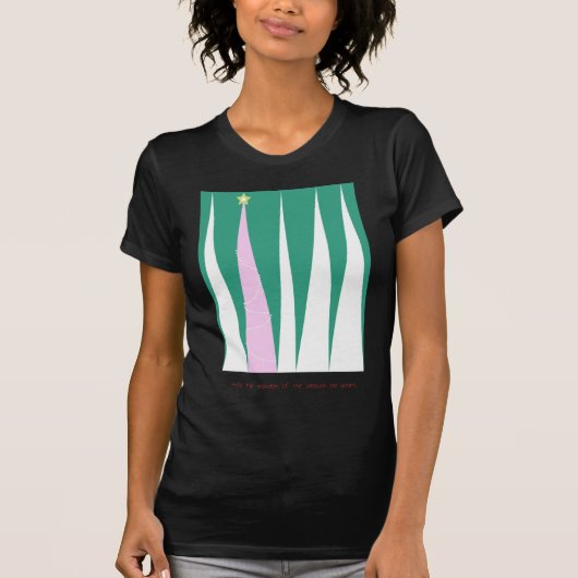 Wonderen van de kerstboom voor de seizoenen t-shirt (Voorkant)