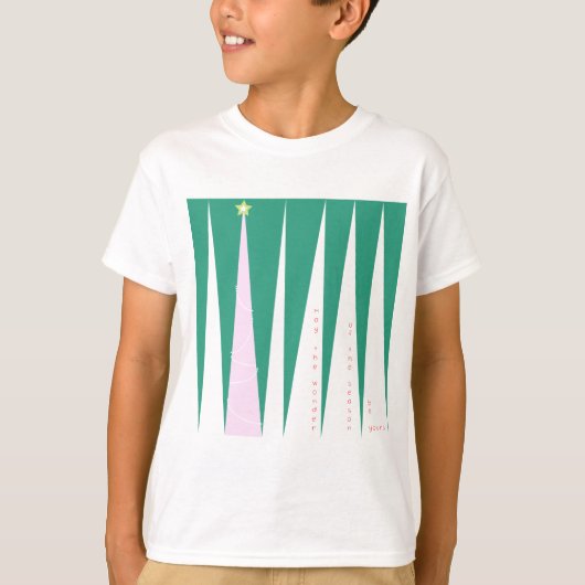 Wonderen van de kerstboom voor de seizoenen t-shirt (Voorkant)