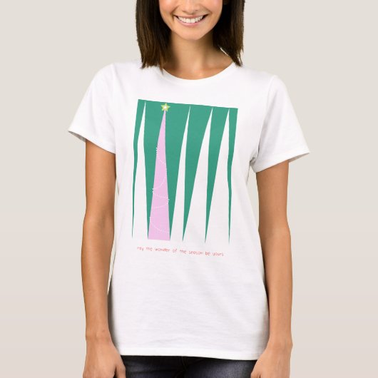 Wonderen van de kerstboom voor de seizoenen t-shirt (Voorkant)