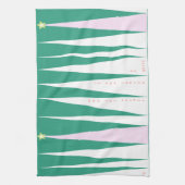 Wonderen van de kerstboom voor de seizoenen theedoek (Verticaal)