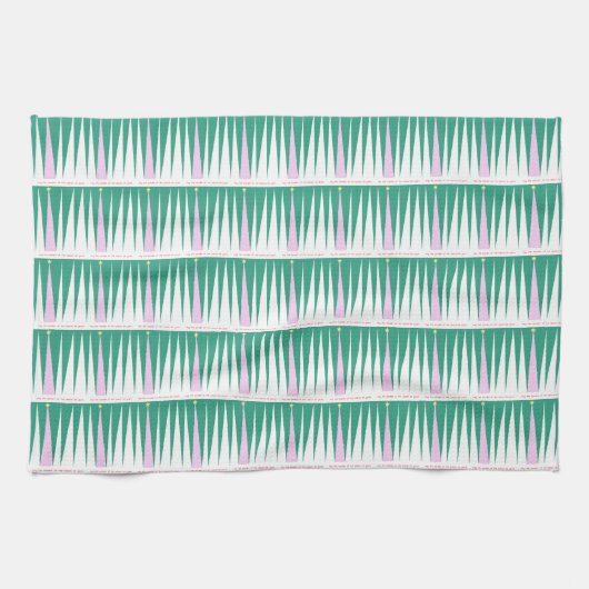 Wonderen van de kerstboom voor de seizoenen theedoek (Horizontaal)