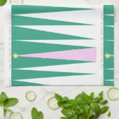 Wonderen van de kerstboom voor de seizoenen theedoek (Gevouwen)