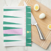 Wonderen van de kerstboom voor de seizoenen theedoek (Quarter Fold)