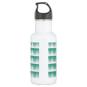 Wonderen van de kerstboom voor de seizoenen waterfles  (Achterkant)