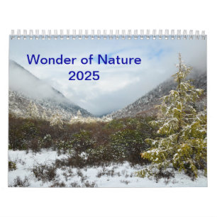 Wonderen van de wereldkalender kalender