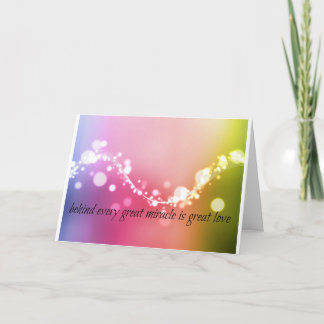 Wonderen van Kerstmis Feestdagen Kaart