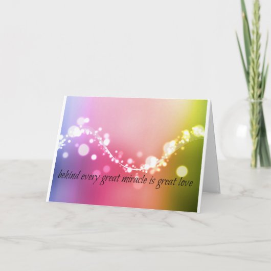 Wonderen van Kerstmis Feestdagen Kaart (Voorkant)