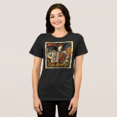 WONDEREN VAN PARIJS Tri-Blend SHIRT (Voorkant volledig)