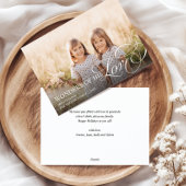 Wonderen van Zijn Liefde Christelijk Christmas One Feestdagenkaart