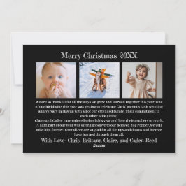 Wonderen van Zijn Liefde Christmas Kaart 4 Foto Zw