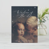 wonderen van zijn liefde feestdagenkaart (Staand voorkant)