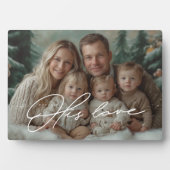 Wonderen van zijn liefde fotoplaat (voorkant)