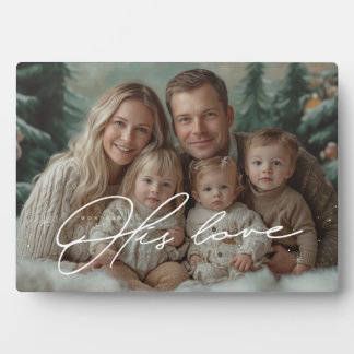 Wonderen van zijn liefde fotoplaat