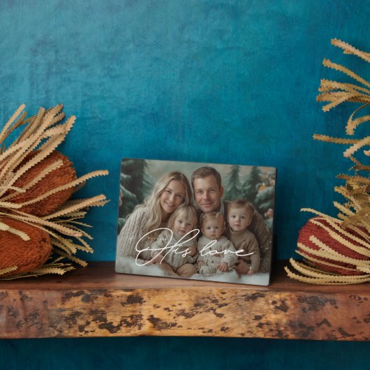 Wonderen van zijn liefde fotoplaat (Zijkant)