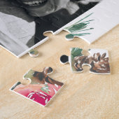 Wonderen van zijn liefde | Religieuze kerstfoto Legpuzzel (Zijkant)