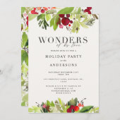 Wonderen van zijn liefde vakantie uitnodiging (Voorkant / Achterkant)
