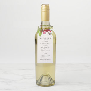 Wonderen van zijn liefde waterverf Holiday Flessenhanger