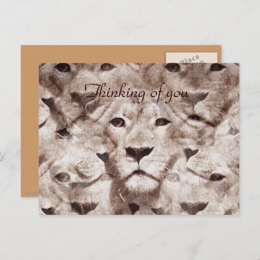 Wonderende ogen_ briefkaart (Voorkant / Achterkant)