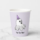 Wonderful and Beautiful Halloween Ghost  Papieren Bekers (Achterkant)
