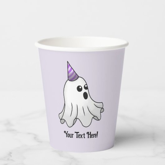 Wonderful and Beautiful Halloween Ghost  Papieren Bekers (Voorkant)