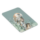Wonderful Barn Owl Bird Wildlife Natuur Art Magneet (Rechterzijde)
