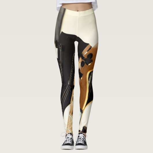 Wonderful Bass Guitar Leggings (Voorkant)