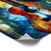 Wonderful Bass Guitar Poster (Hoek)