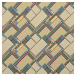 Wonderful Bold Arts & Crafts Geometrische patronen Stof