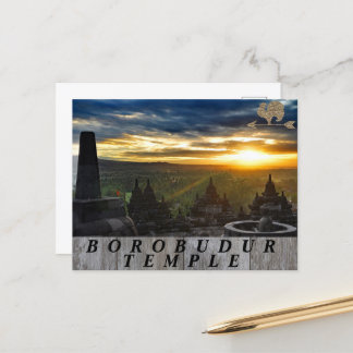 Wonderful Borobudur Indonesia Briefkaart