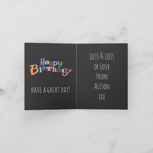 Wonderful Brother Kaart (Binnen)