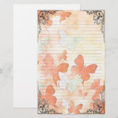 Wonderful Butterflies Briefpapier (Voorkant / Achterkant)
