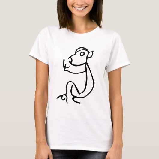 Wonderful Chinese Zodiac-Monkey-#001-02- T-shirt (Voorkant)
