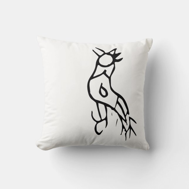 Wonderful Chinese Zodiac-Rooste-#001- Sierkussen (Voorkant)