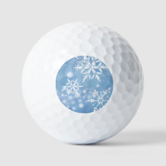 Wonderful Christmas Snow Golfballen (Voorkant)