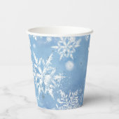 Wonderful Christmas Snow Papieren Bekers (Achterkant)