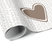 Wonderful Christmastime Modern Waterverf Cadeaupapier (Rol Hoek)