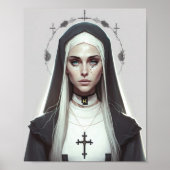 Wonderful Creepy Nun Poster (Voorkant)