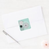 Wonderful Dandelions Blue Sticker (Envelop)