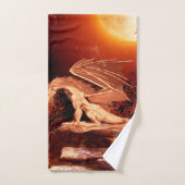 Wonderful dragon bad handdoek (Handdoek)