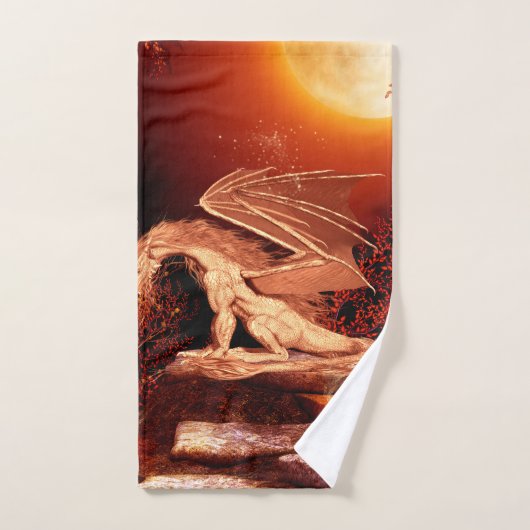 Wonderful dragon bad handdoek (Handdoek)