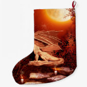 Wonderful dragon grote kerstsok (Achterkant)