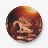 Wonderful dragon papieren bordje (Voorkant)