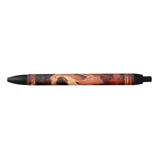 Wonderful dragon zwarte inkt pen (Voorkant)
