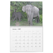 Wonderful Elephants 2016-agenda Kalender (Jan 2027)