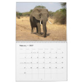 Wonderful Elephants 2016-agenda Kalender (Feb 2027)